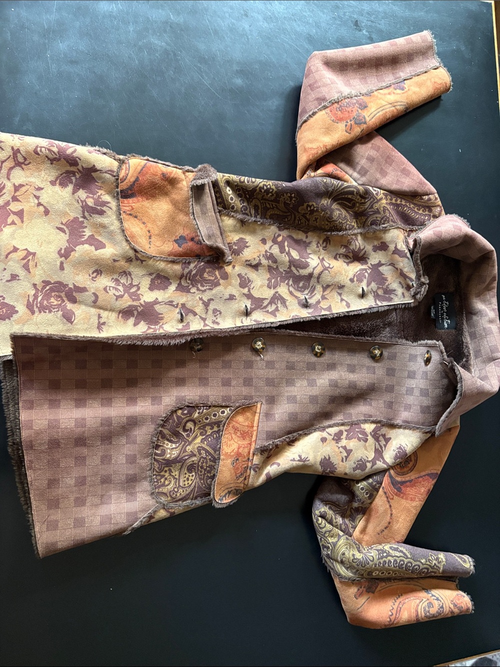 Vintage multipanelled coat